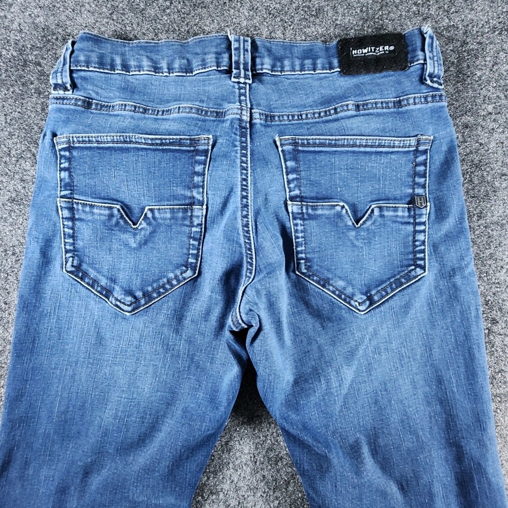 Howitzer Freedom Tactical Jeans Mens 30x32 Fit 31x31 Blue Straight Leg Stretch - Picture 4 of 16